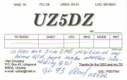 UZ5DZ (UR7D) 3 cm info 2